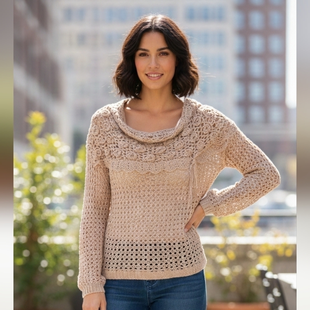 vintage small sweater with matching Cami feminine gorgeous y2k cottagecore